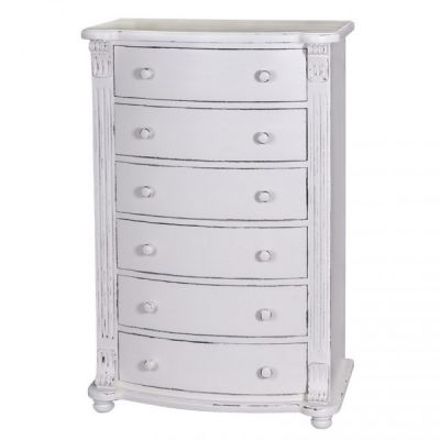 Commode 6 tiroirs en chêne massif